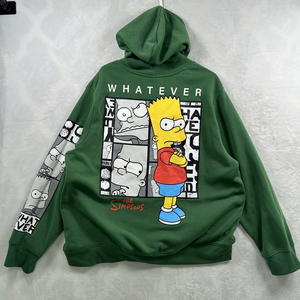 The Simpsons Whatever Hoodie Sweatshirt Pullover Size 3XL 20th Century Fox